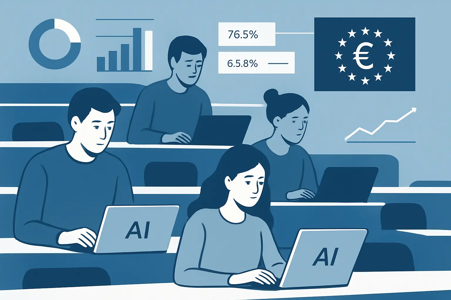 Uso de IA na Universidade: Estatísticas e Dados de 2026