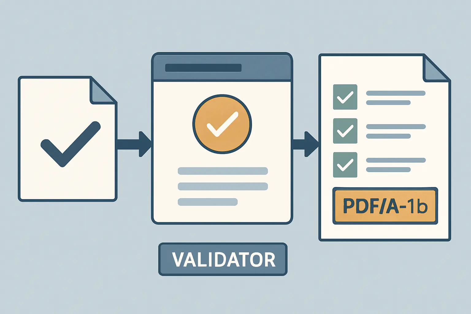 Fluxo de validação PDF/A: verificação de conformidade do ficheiro da tese antes da submissão no repositório RCAAP