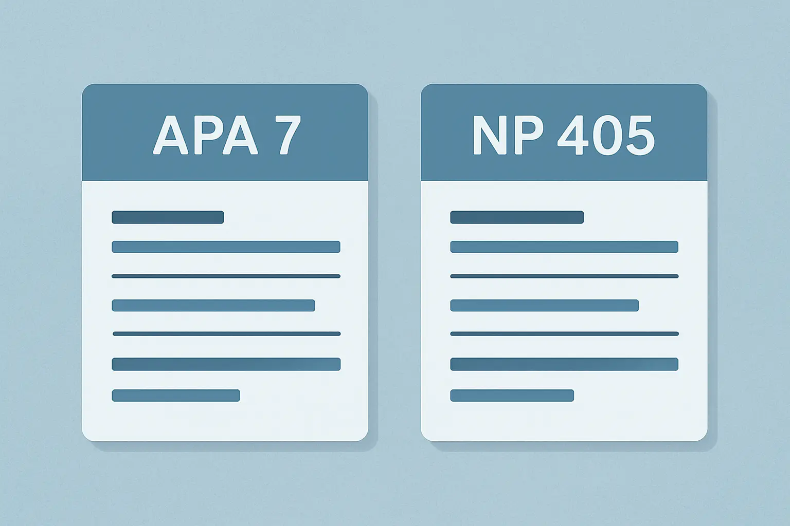 Comparação dos formatos de citação de paráfrase em APA 7 e Norma Portuguesa NP 405 com exemplos de estrutura autor-data