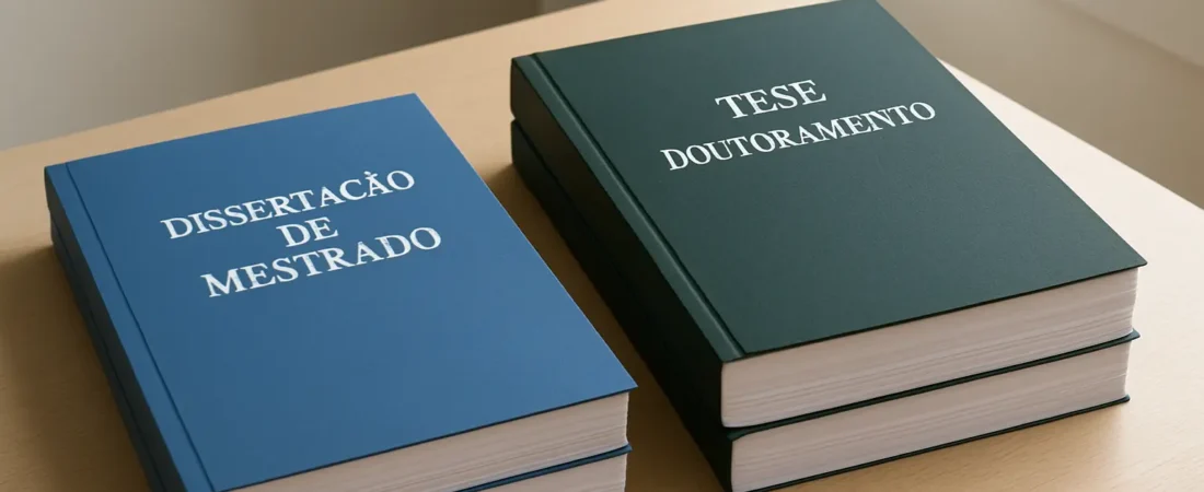 Diferença entre Tese e Dissertação em 2026: Resposta Direta (PT)